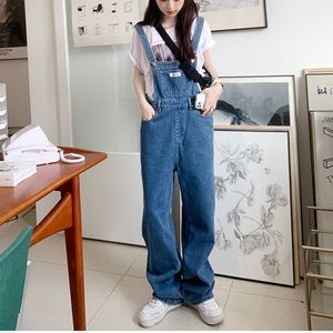 women denim overall